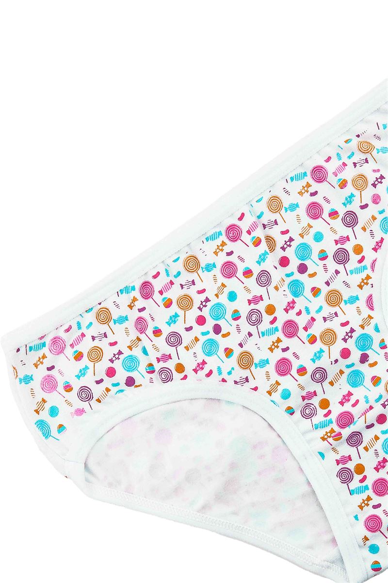 BROSS GIRLS CANDY VEST SLIP PACK POWDER WHITE