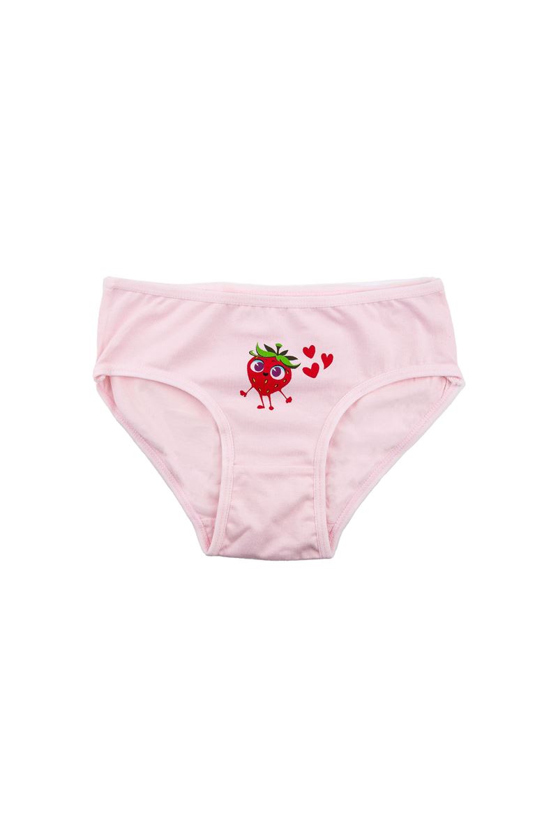 BROSS GIRLS1 FRUITS VEST SLIP PACK POWDER