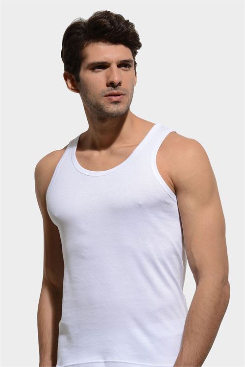 Men %100 Cotton Vest 6