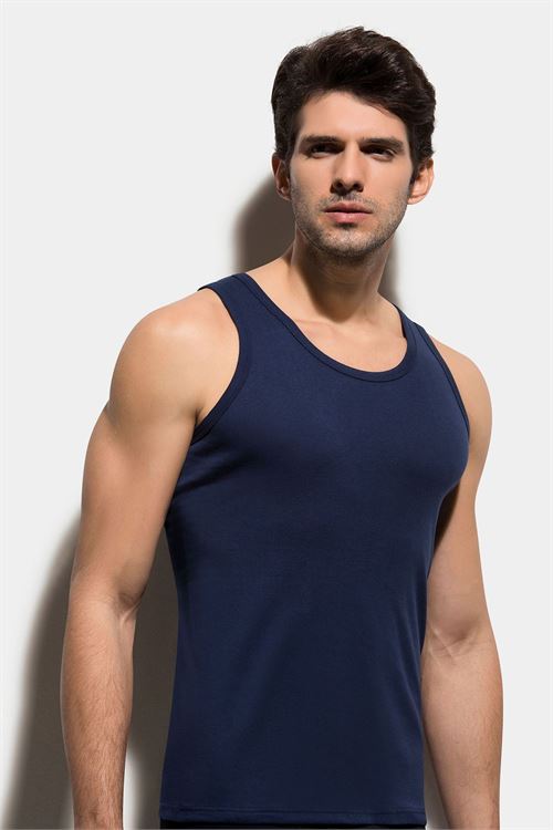 Men %100 Cotton Vest 6