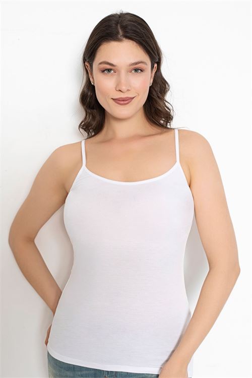Women Lycra Bamboo Thin-Strap Vest 6