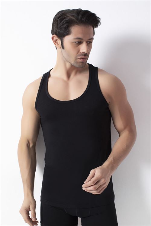 Men Lycra Bamboo Vest 6