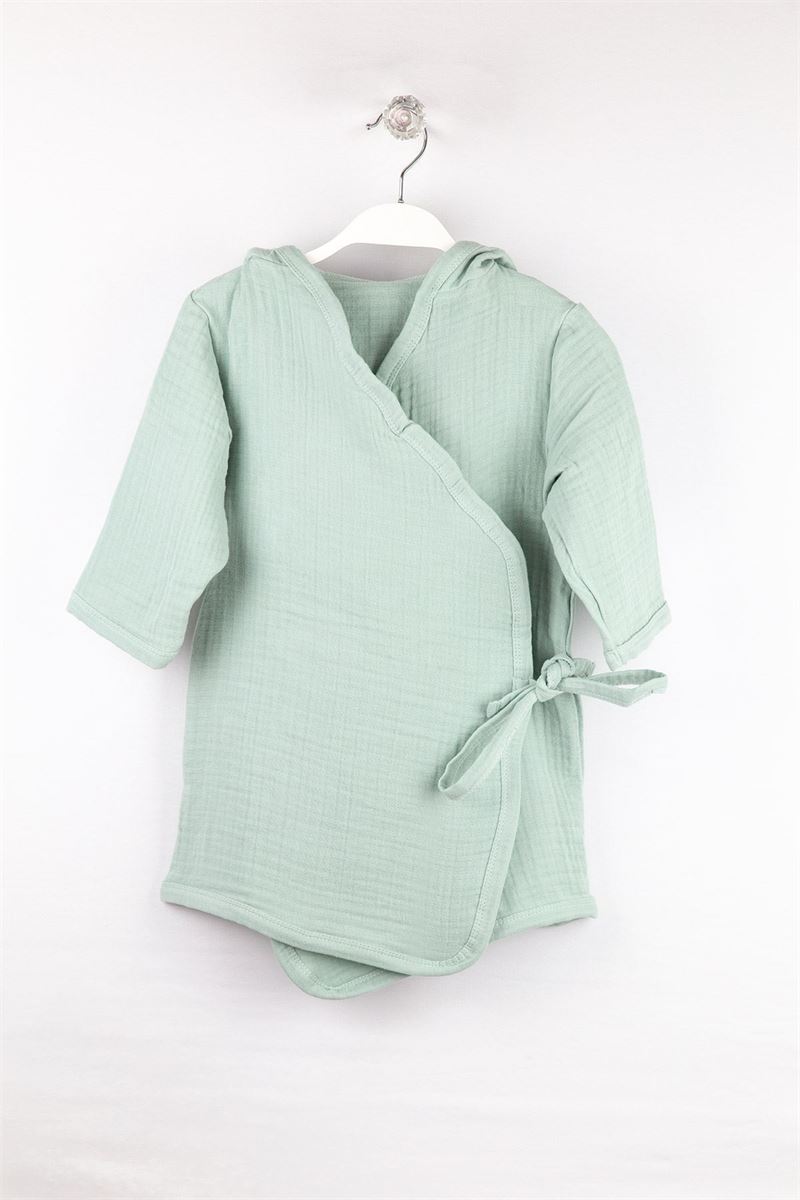 BONDILOLLY BROSS 4 LAYERS MUSLIN KIDS BATHROBE 