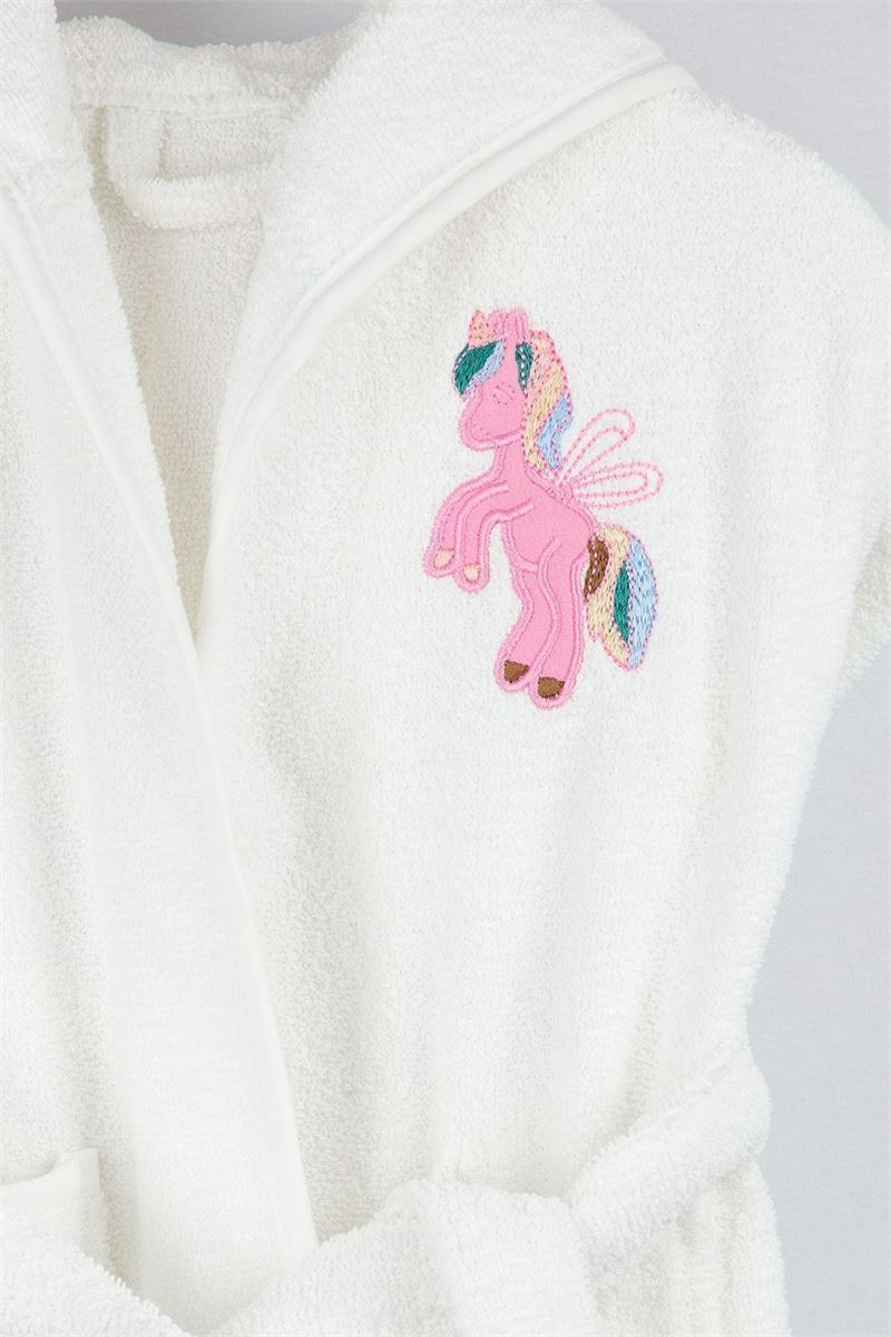 BROSS BROSS BABY BATHROBE PINK