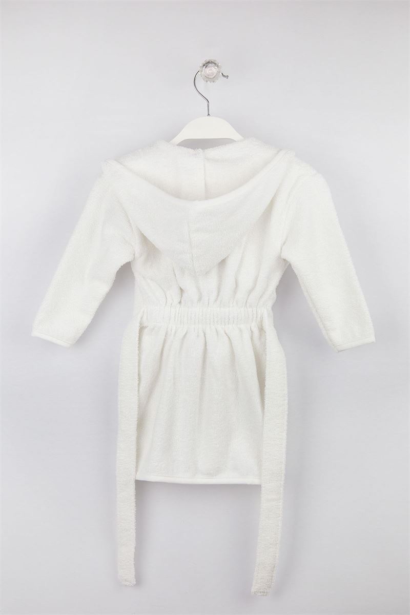 BROSS BROSS BABY BATHROBE GREY