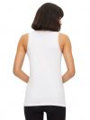 100% COTTON BROAD STRAP LACEY WOMENS  VEST