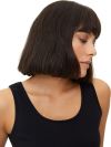 100% COTTON BROAD STRAP LACEY WOMENS  VEST