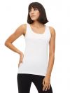 100% COTTON BROAD STRAP LACEY WOMENS  VEST