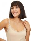 LYCRA THIN STRAP LACEY WOMENS  VEST