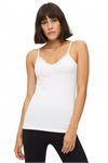 LYCRA THIN STRAP LACEY WOMENS  VEST