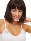LYCRA THIN STRAP LACEY WOMENS  VEST