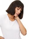 LYCRA CREW COLLAR WOMENS  FLANNEL