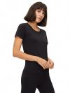 LYCRA CREW COLLAR WOMENS  FLANNEL
