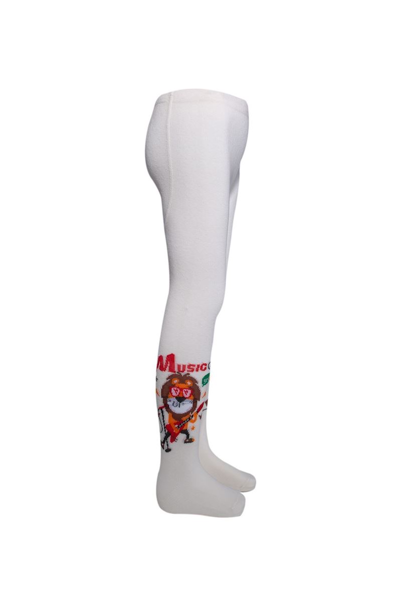 BROSS LION PATTERNED BOYS  TIGHTS ASORTY