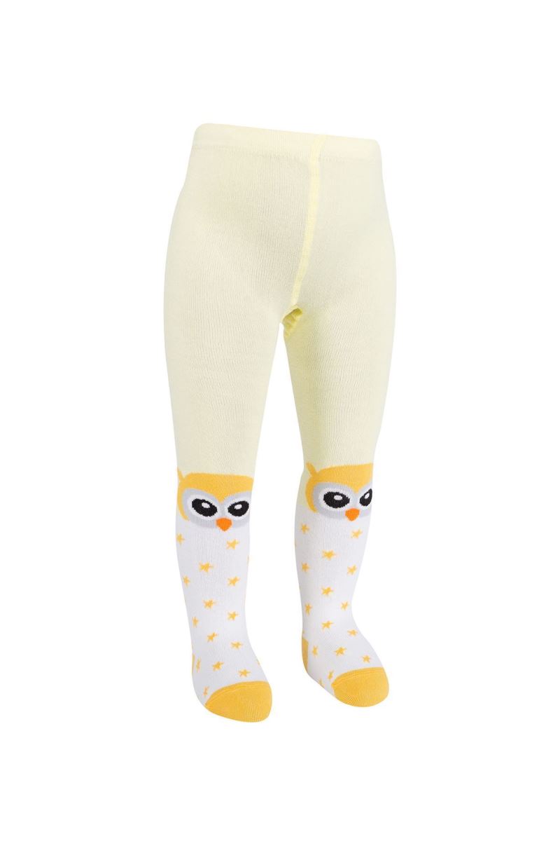 BROSS OWL PATTERNED BABY GIRLS  SOCKS ASORTY