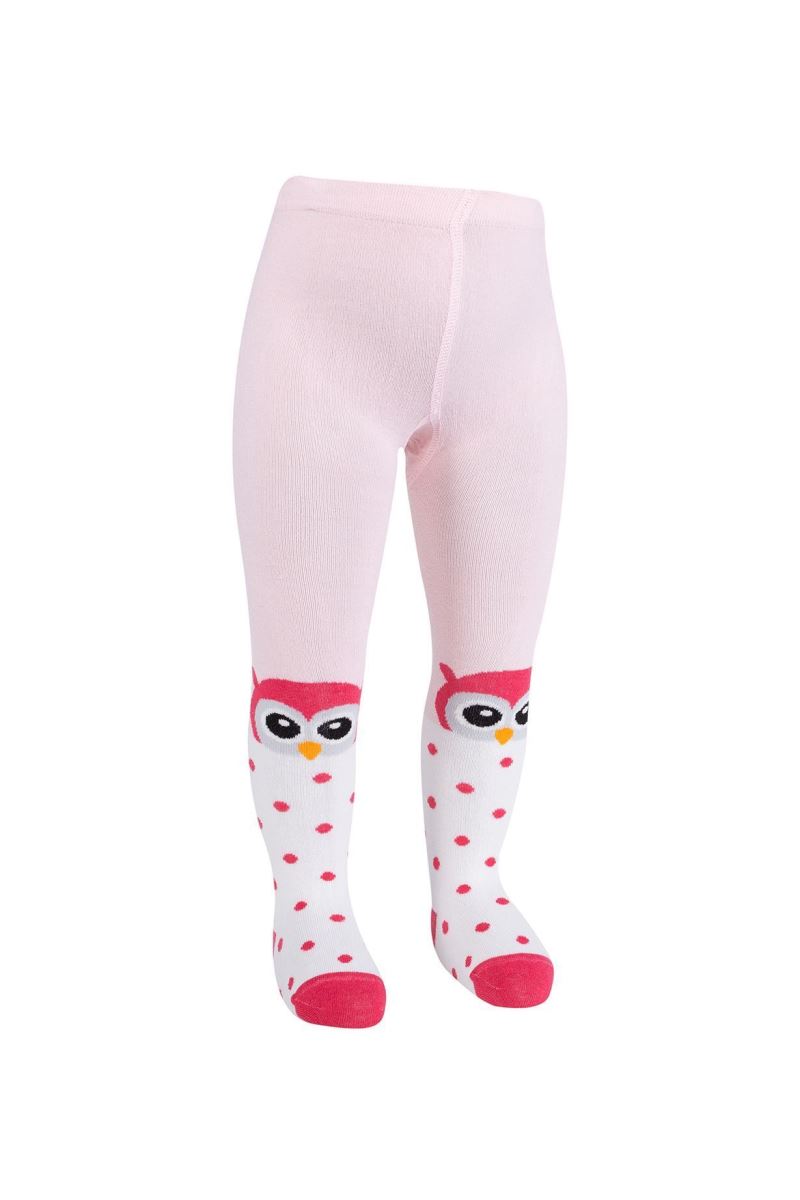 BROSS OWL PATTERNED BABY GIRLS  SOCKS ASORTY