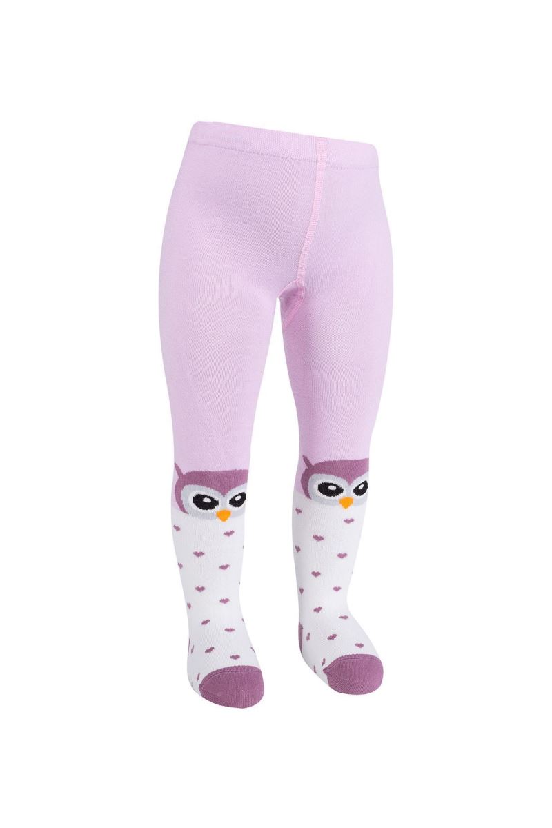 BROSS OWL PATTERNED BABY GIRLS  SOCKS ASORTY