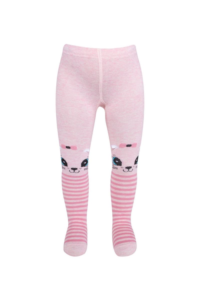 BROSS 3D CAT PATTERNED BABY GIRLS  SOCKS ASORTY