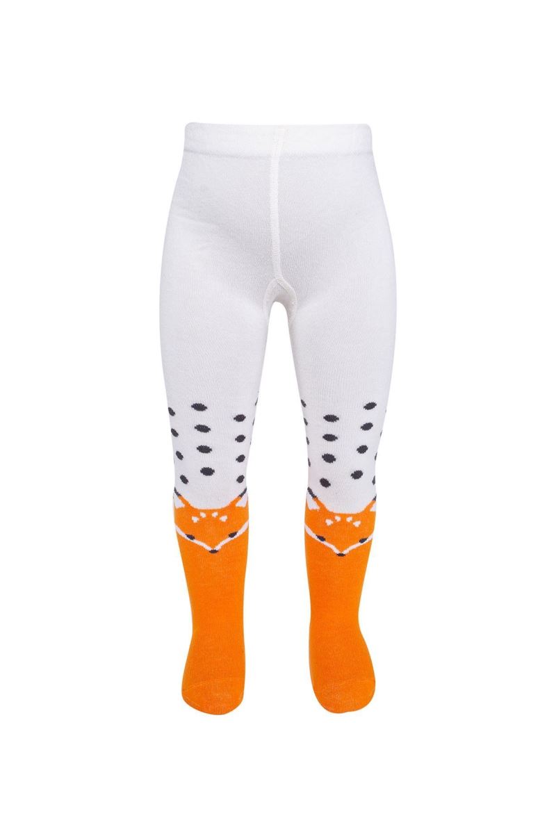 FOX PATTERNED BABY BOYS  TIGHTS ASORTY