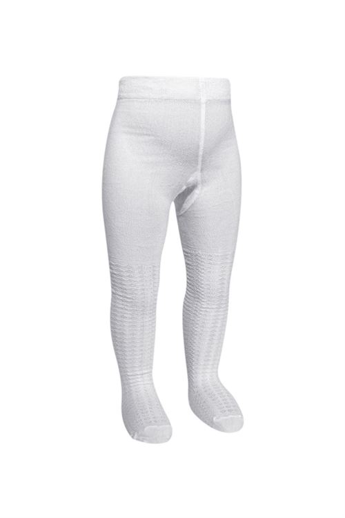 Simple Embossed Patterned Baby Girls  Tights 6