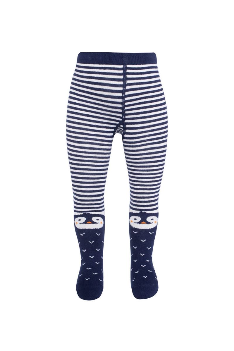 BROSS PENGUIN PATTERNED BABY BOYS  TIGHTS ASORTY