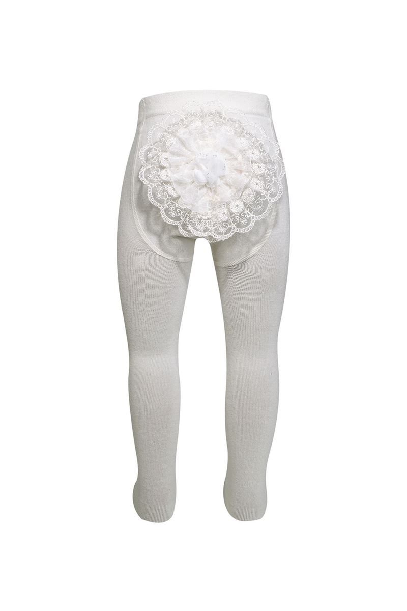 BROSS LACEY BOTTOM BABY GIRLS  TIGHTS ASORTY