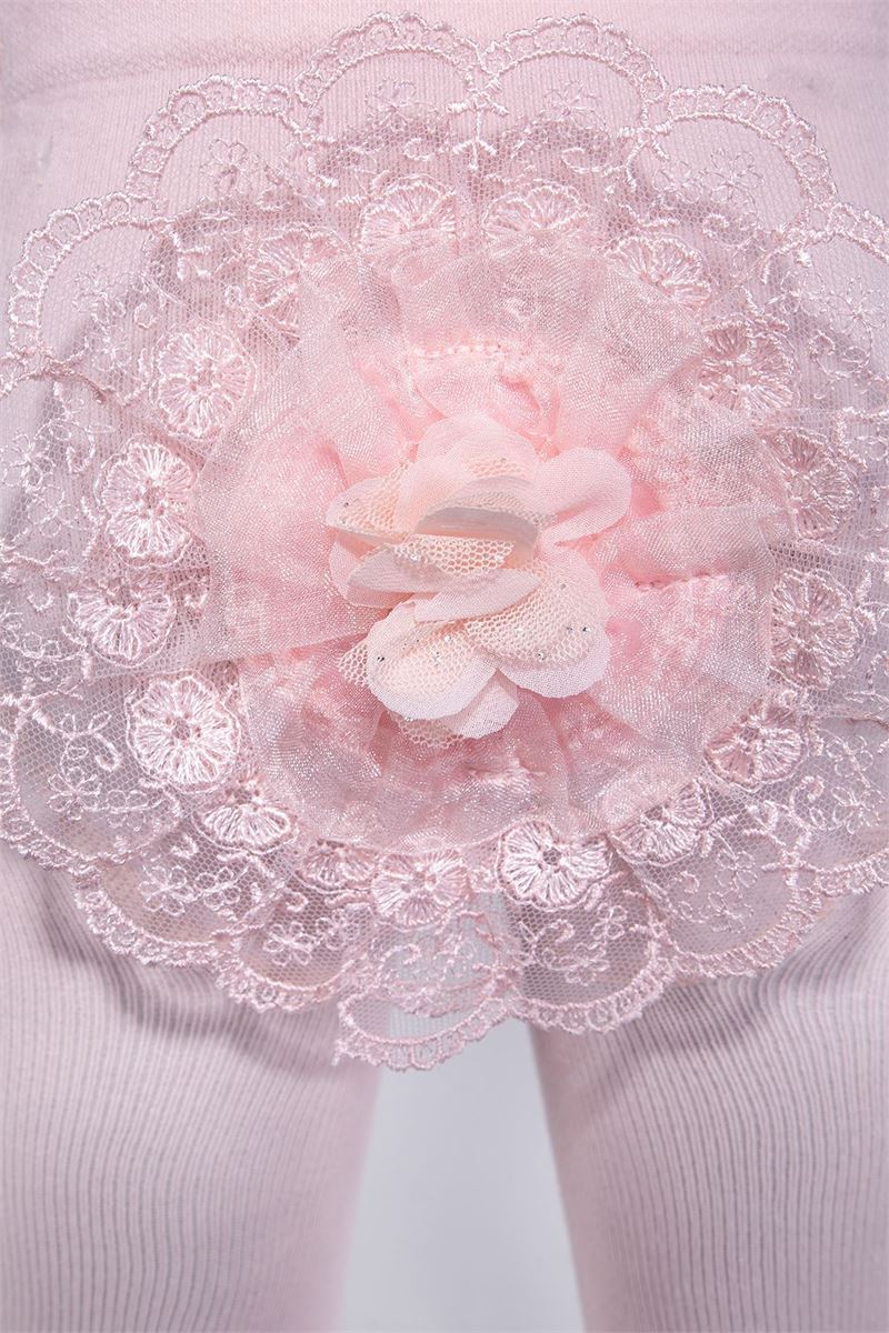 BROSS LACEY BOTTOM BABY GIRLS  TIGHTS ASORTY