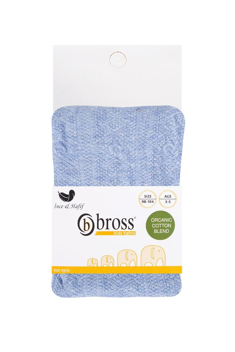 BROSS TRIANGLE PATTERNED THIN SUMMER GIRLS  TIGHTS ASORTY