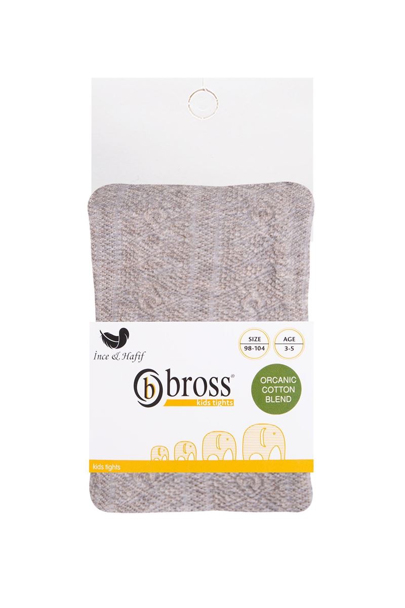 BROSS TRIANGLE PATTERNED THIN SUMMER GIRLS  TIGHTS ASORTY