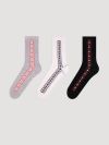 TILE PATTERNED BAMBOO WOMEN S SOCKS