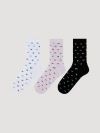 FLOWER PATTERNED BAMBOO WOMEN S SOCKS