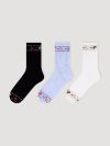 ROSE PATTERNED BAMBOO WOMEN S SOCKS
