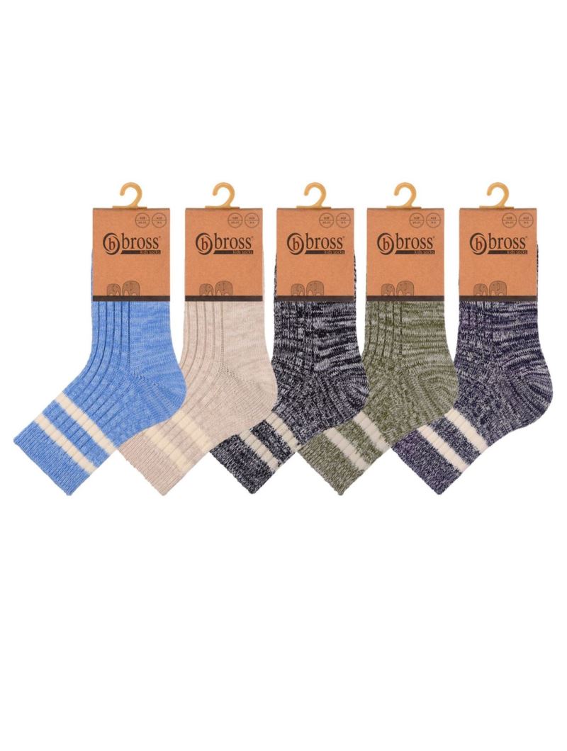 BROSS RINGED BOYS  SOCKS ASORTY