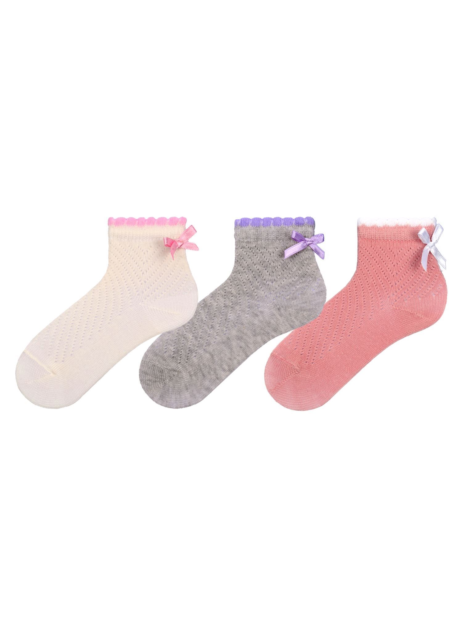 BABY GIRLS' NET SOCKS WITH BOWTIE Wholesale socks, underwear, mask