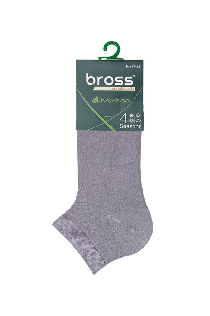 BROSS SIMPLE BAMBOO MEN S BOOTIES SMOKED