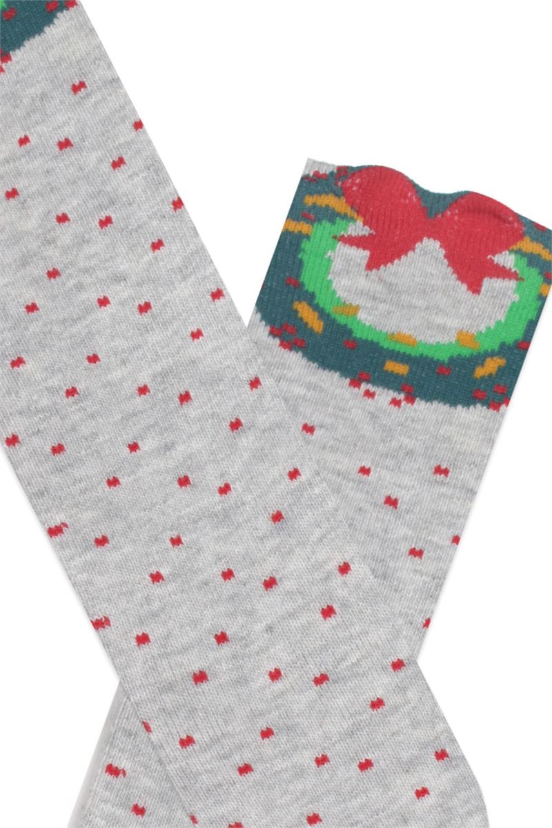 BROSS 3D NEW YEAR PATTERN BOYS TERRY KNEE HIGH SOCKS ASORTY