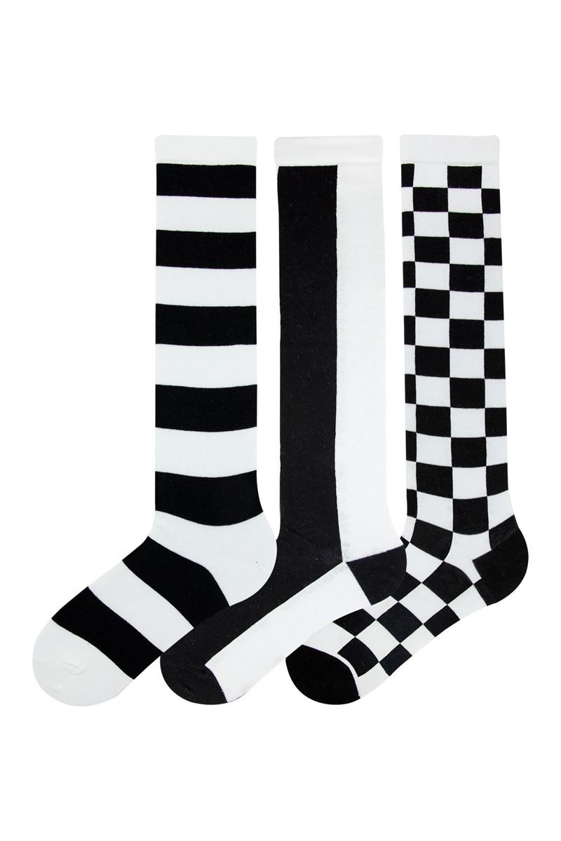 WOMEN KNEE-HIGH SOCKS ASORTY