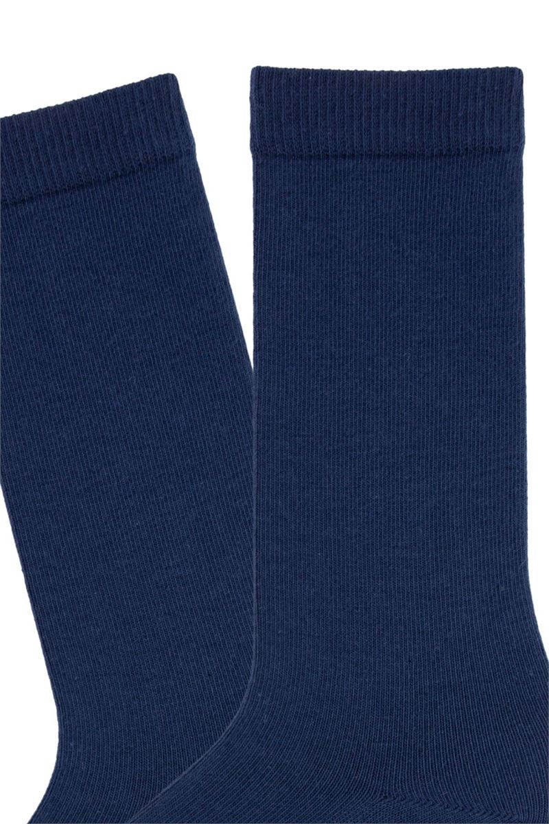 SIMPLE GIRLS  KNEE-HIGH SOCKS NAVY BLUE