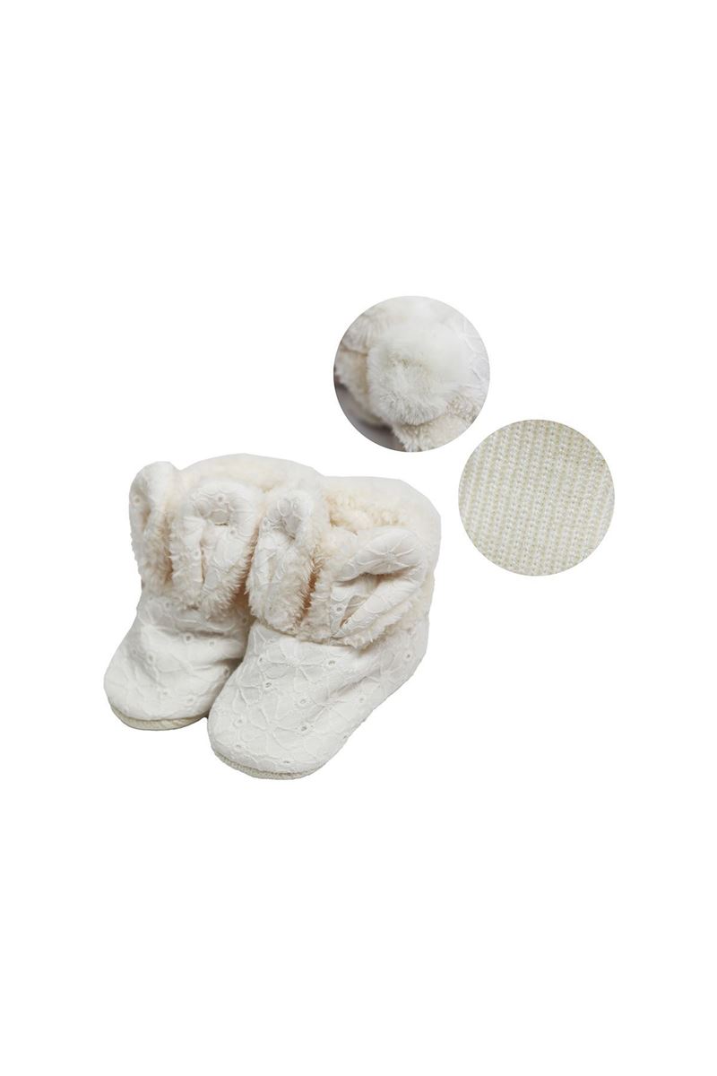BROSS RABBIT BABY BOOT ECRU