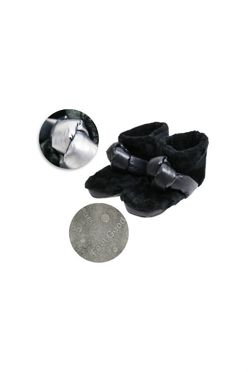 Black Knotty Women Bootıes 4