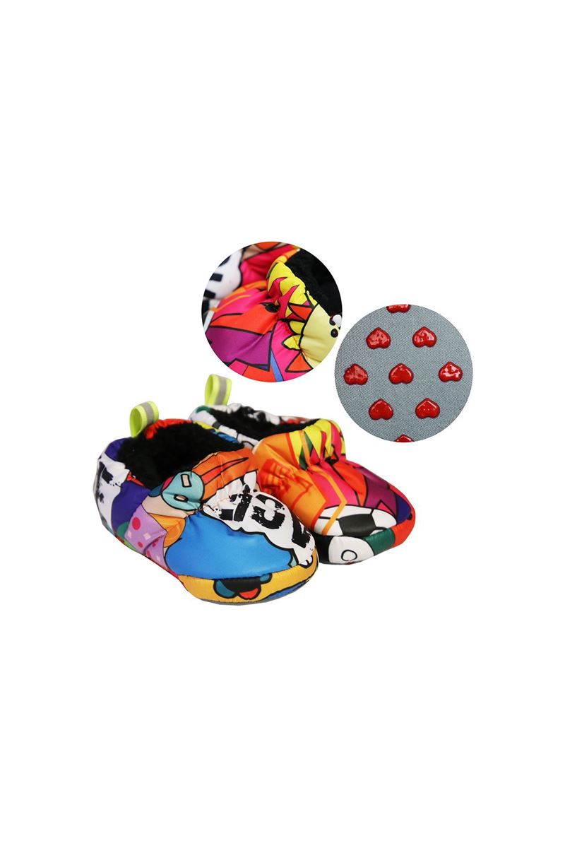 BROSS MIX PATTERN BOYS’ HOUSE BOOTS ASORTY
