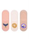 MERMAID PATTERNED WOMEN S INVISIBLE SOCKS