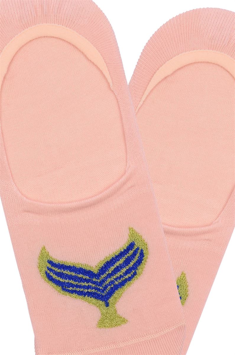 MERMAID PATTERNED WOMEN S INVISIBLE SOCKS