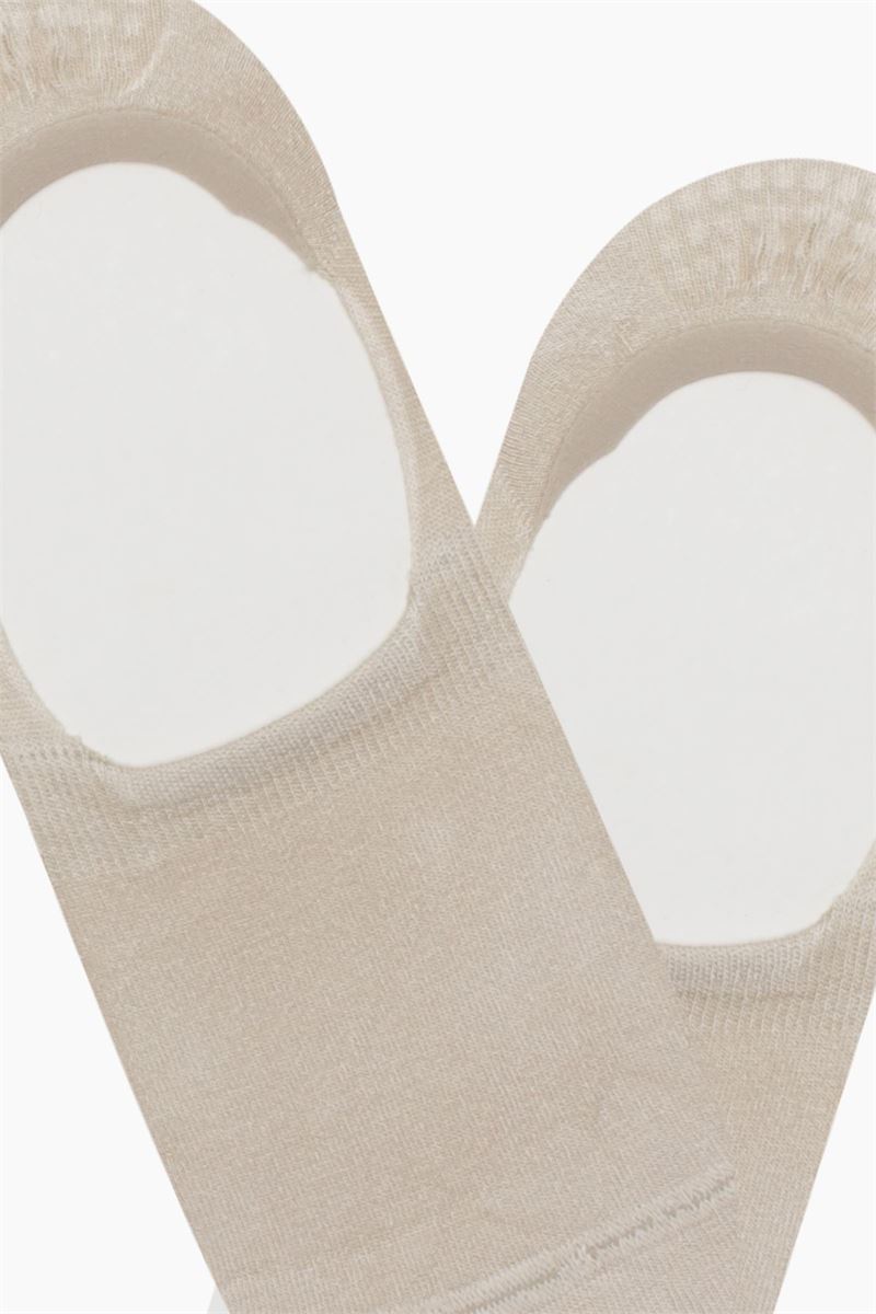 BROSS SIMPLE BAMBOO MEN S INVISIBLE SOCKS BEIGE