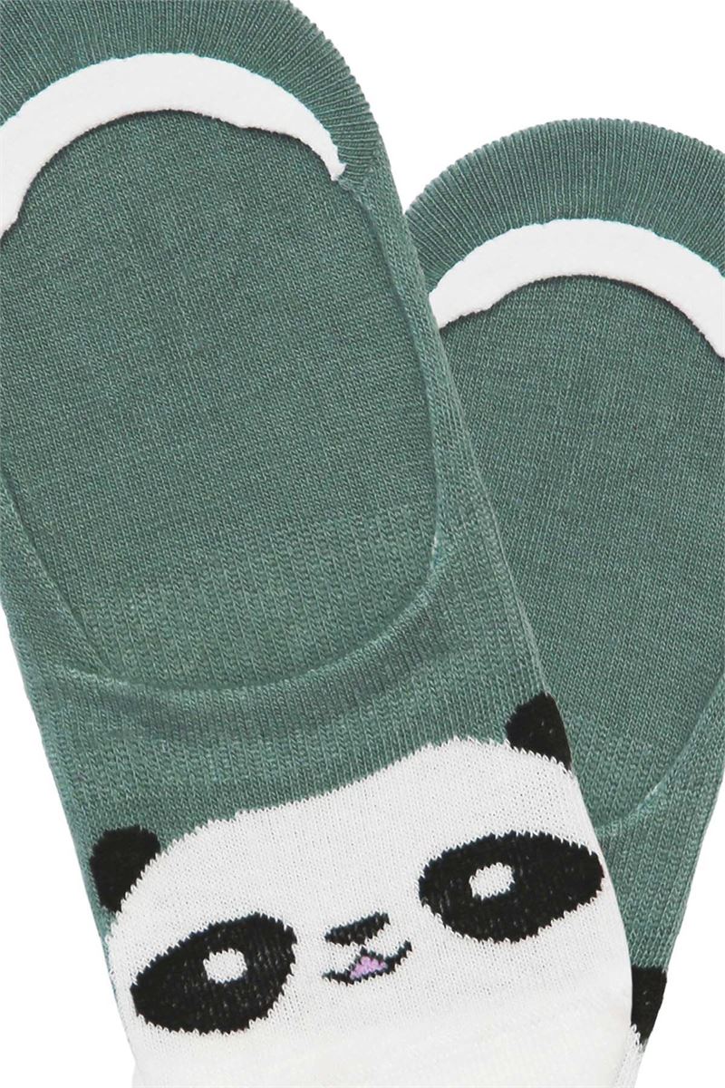 BROSS ANIMAL PATTERNED BOYS NO-SHOW SOCKS ASORTY