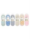 HEART PATTERNED  WOMEN S INVISIBLE SOCKS