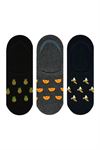 FRUIT PATTERNED PRINTED MENS INVISIBLE SOCKS