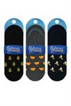 FRUIT PATTERNED PRINTED MENS INVISIBLE SOCKS