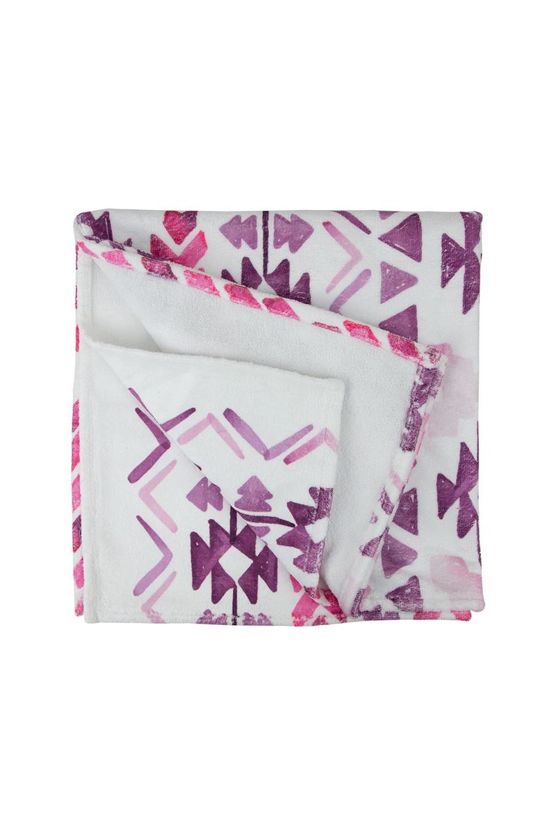 BROSS BROSS PATTERNED BEACH TOWEL 75X100 POWDER