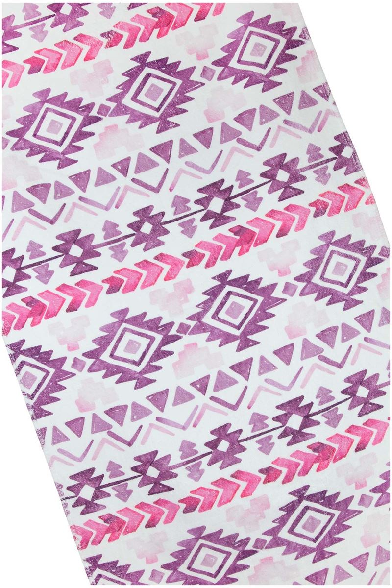 BROSS PATTERNED BEACH TOWEL 75X100 POWDER